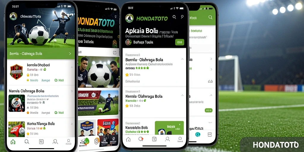 Antarmuka HONDATOTO yang menarik dan informatif.