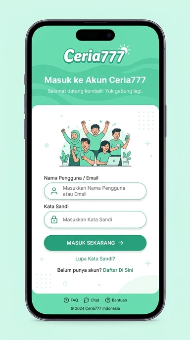 Masuk Akun ceria777 Pada Perangkat Android Anda