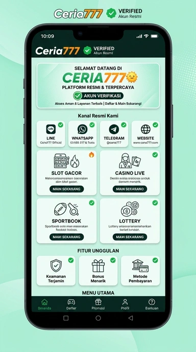 Kanal Resmi Ceria777 untuk Pengguna Android